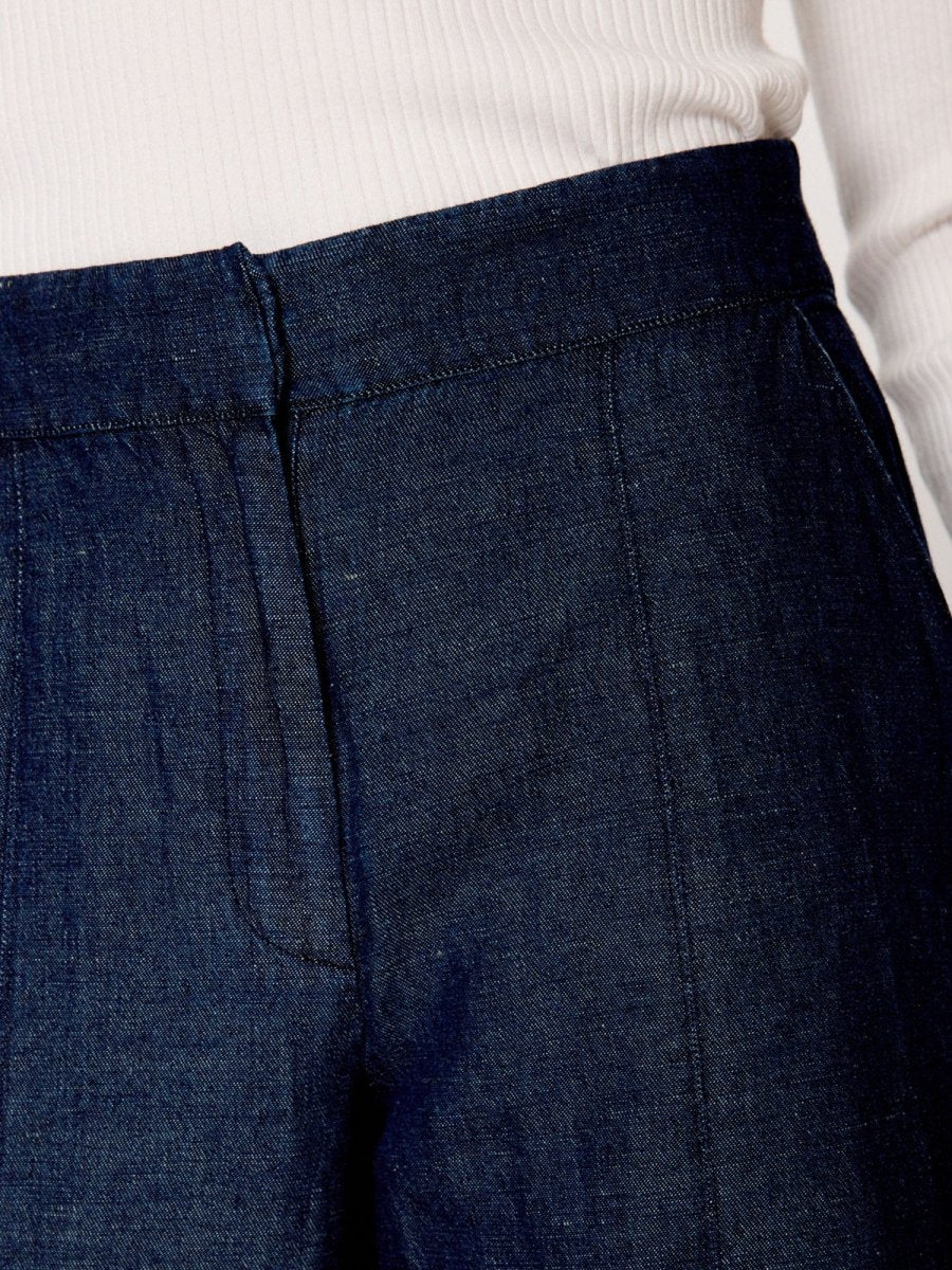 The Odele Denim Pant – Bottoms | FormaLuxe