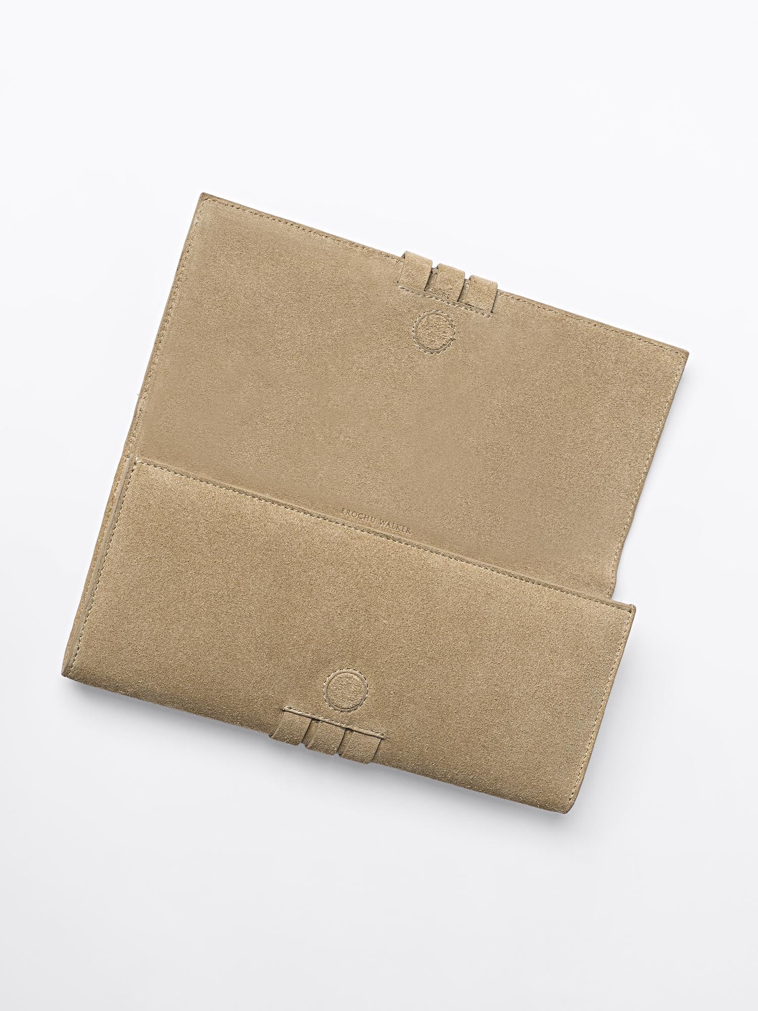 The Bridle Suede Pochette Clutch – Accessories | FormaLuxe