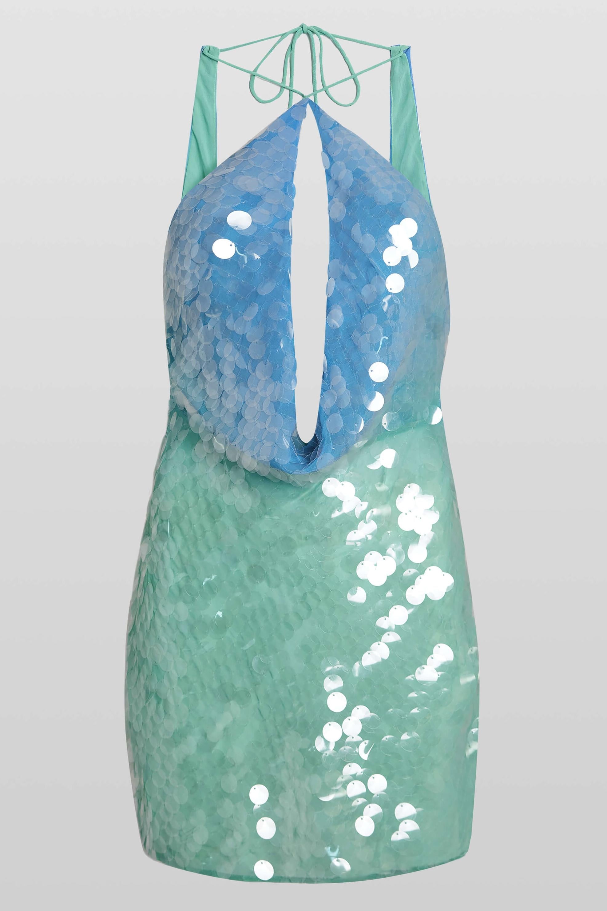 Ember | Elegantes Minikleid Blue | FormaLuxe
