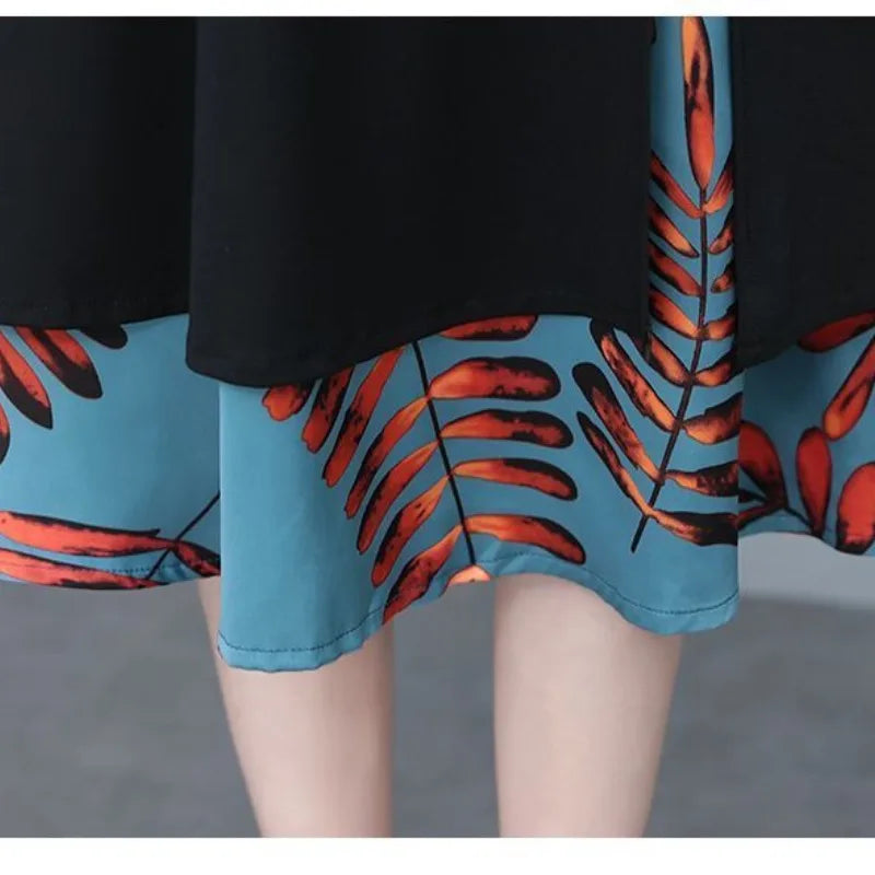 Herbst-/Winterkleid mit elegantem Stehkragen | FormaLuxe