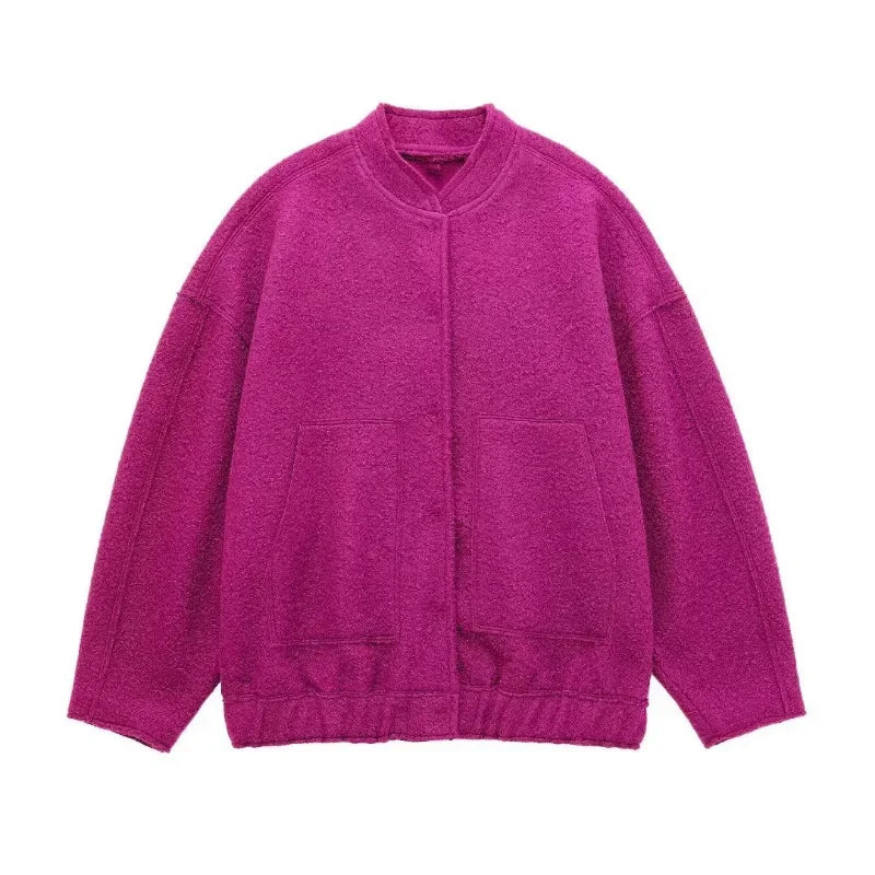 Stievie - Oversized Bomberjack met Streetstyle Flair – Cosy Fall Vibes | FormaLuxe