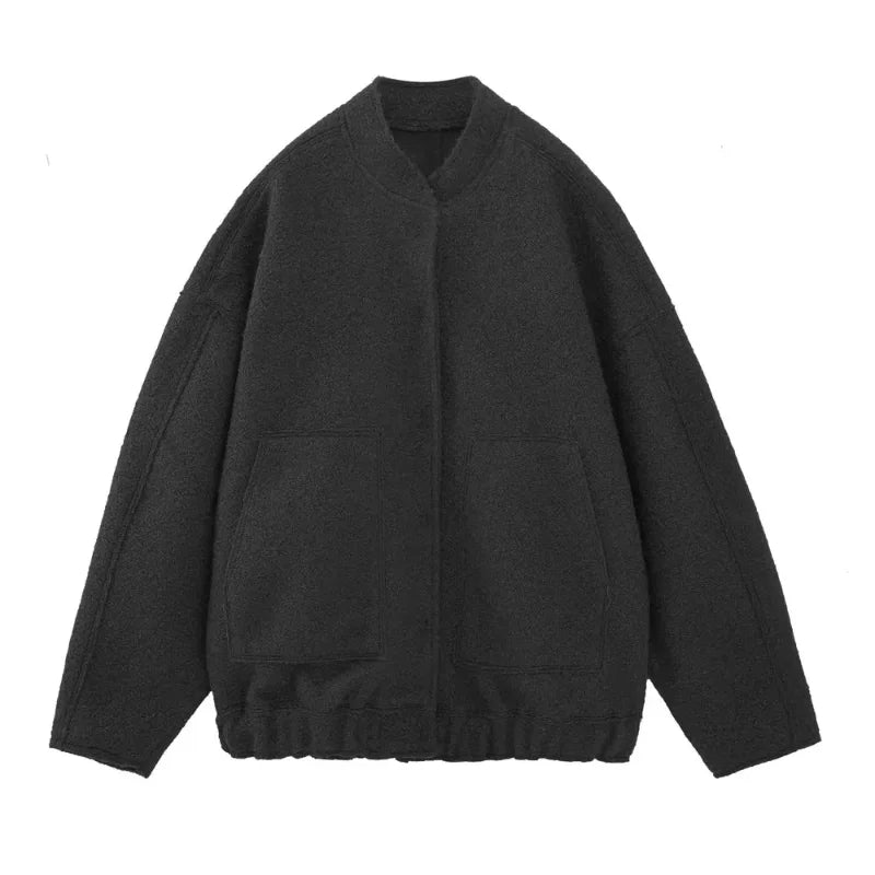 Stievie - Oversized Bomberjack met Streetstyle Flair – Cosy Fall Vibes | FormaLuxe