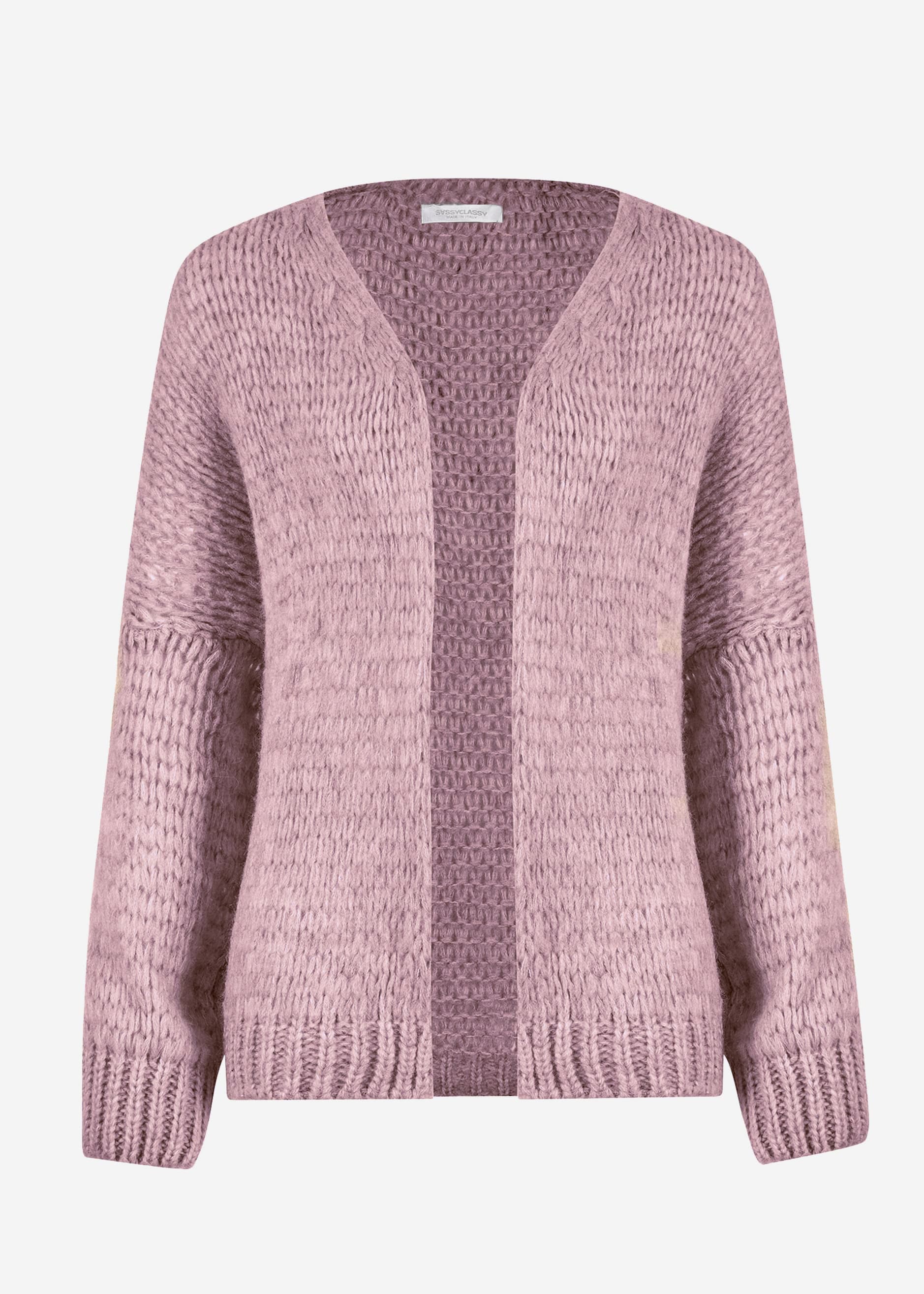 Oversize Cardigan - altrosa – Bekleidung > Cardigans | FormaLuxe