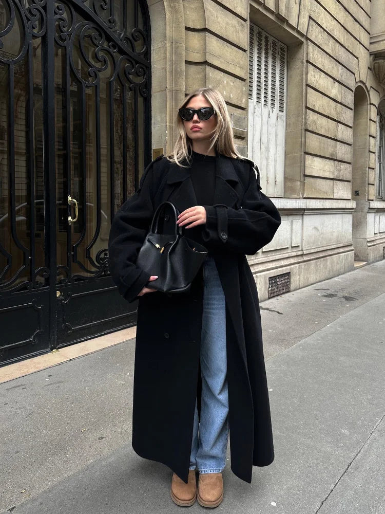 Tea - Tijdloze Oversized Jas – Cosy Fall Vibes | FormaLuxe