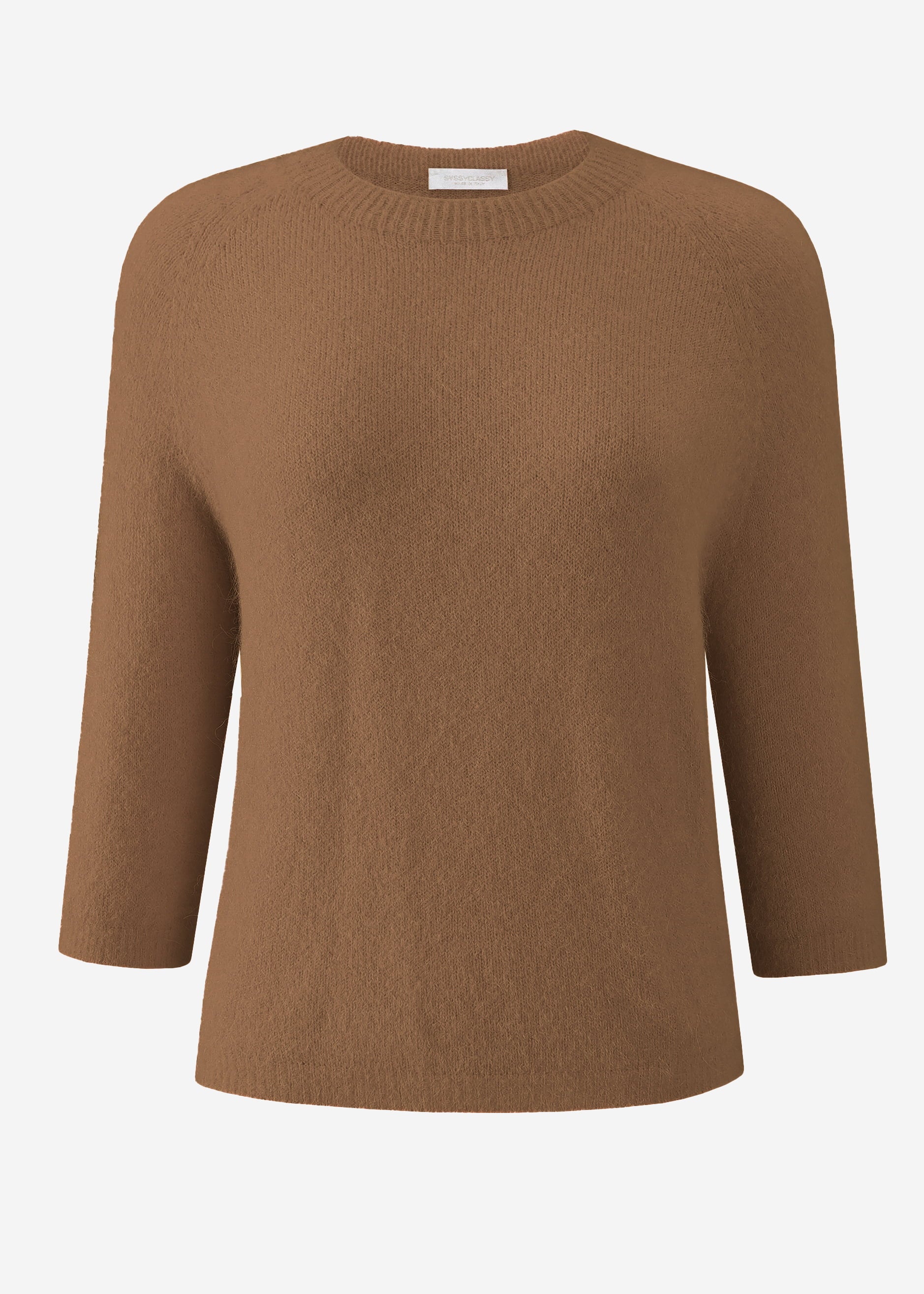 Strickoberteil - braun – Bekleidung > Pullover | FormaLuxe