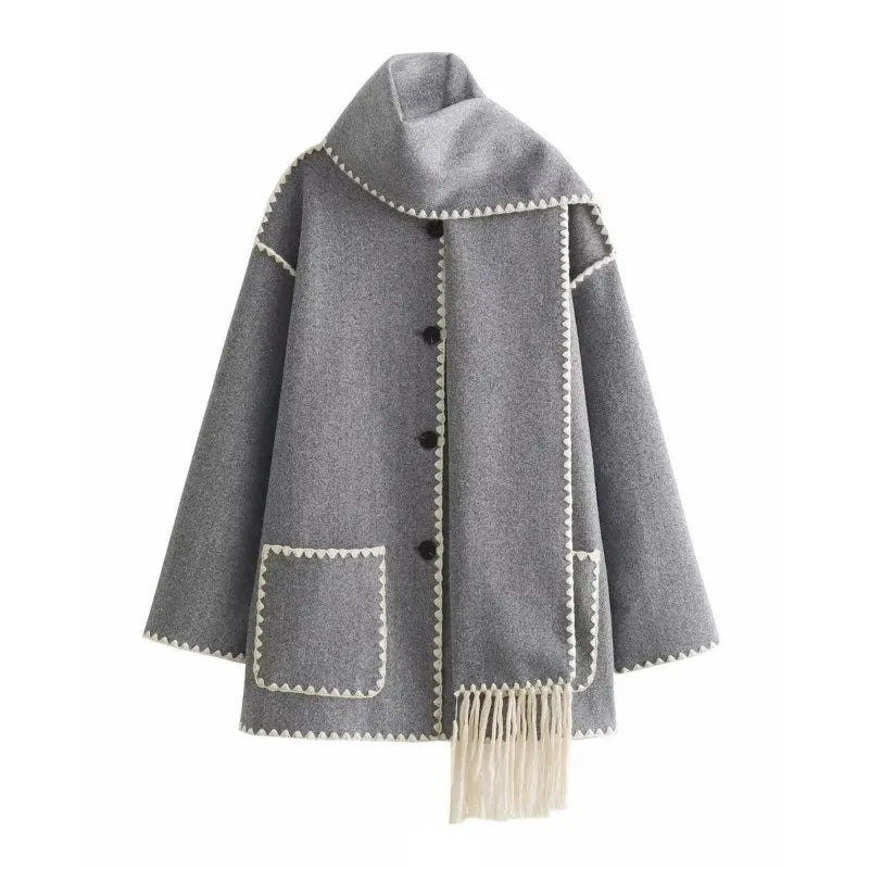 Victoria - Stijlvolle & Warme Sjaaljas – Cosy Fall Vibes | FormaLuxe