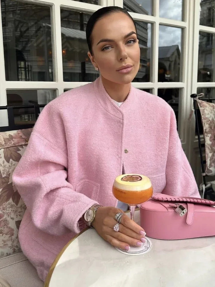 Stievie - Oversized Bomberjack met Streetstyle Flair – Cosy Fall Vibes | FormaLuxe