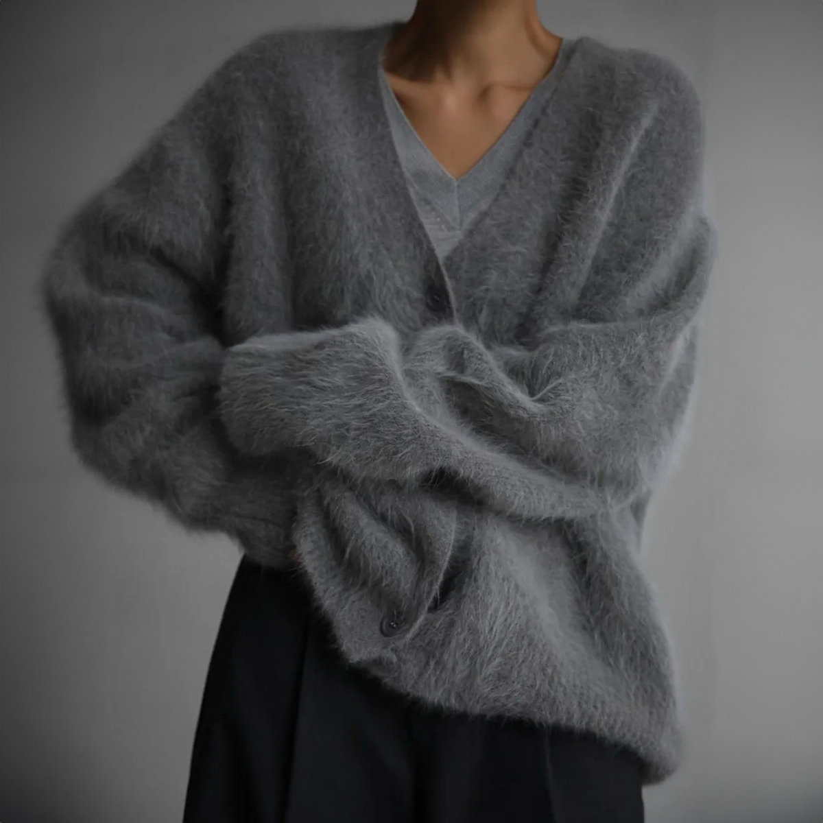 Lumia | Luxus Cardigan Beige – Default | FormaLuxe