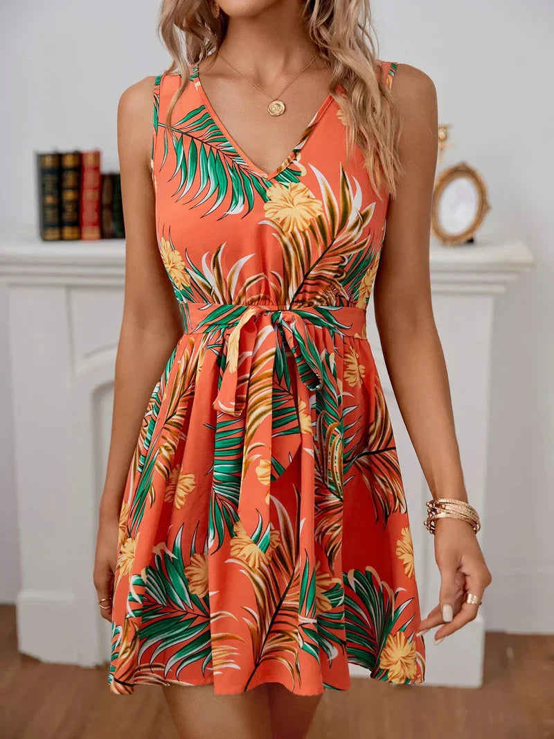 Elegantes Damenkleid mit Print – Ausdrucksstark & stilvoll | FormaLuxe
