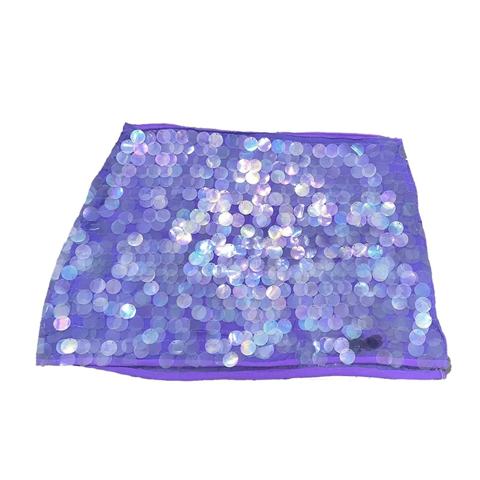 Hadassah | Minirock mit Glitzerpailletten Gelb | FormaLuxe