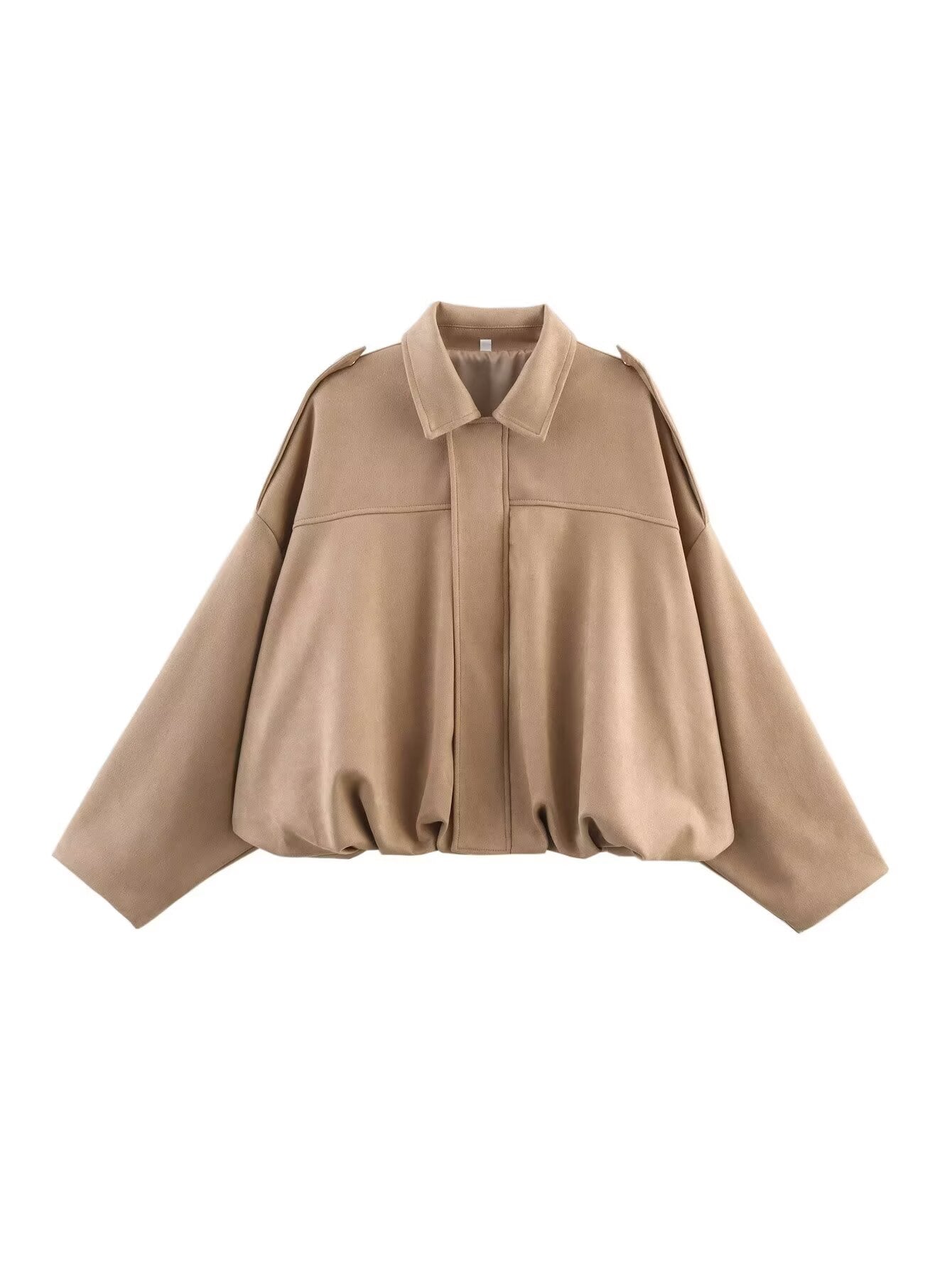 Kaori | Pilot Jacket with Suede Look