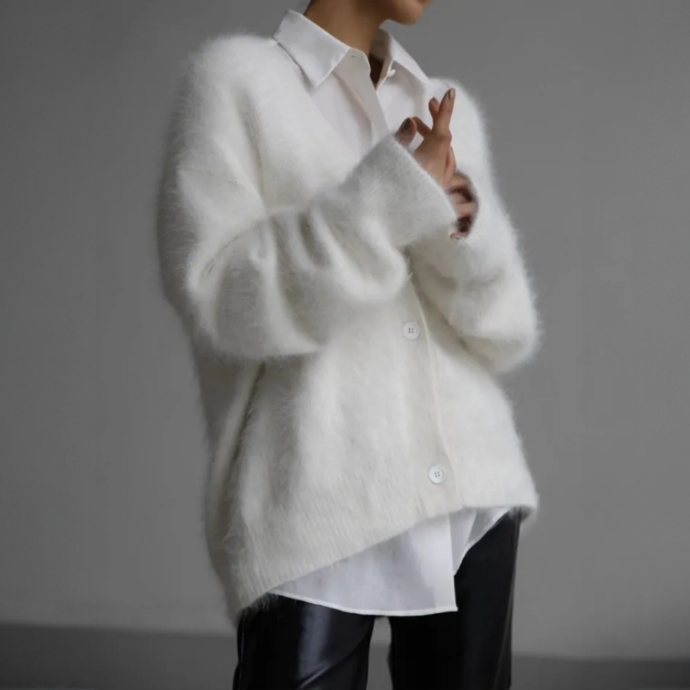 Lumia | Luxus Cardigan Beige – Default | FormaLuxe