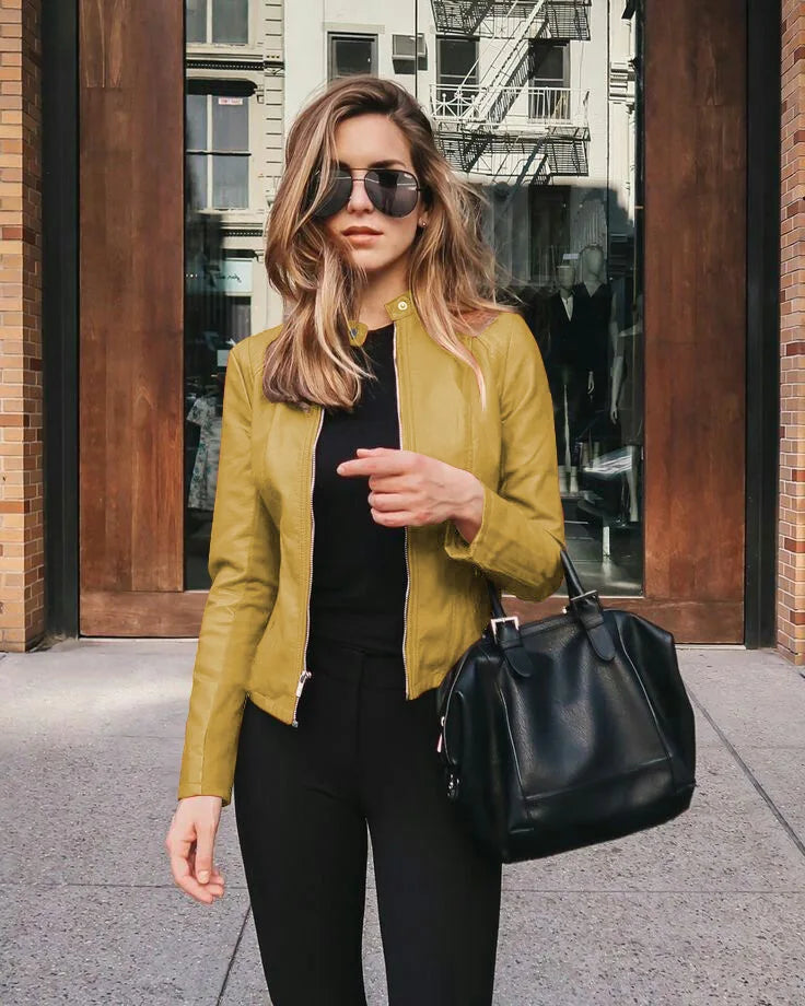 valérie | elegante Jacke Orange | FormaLuxe