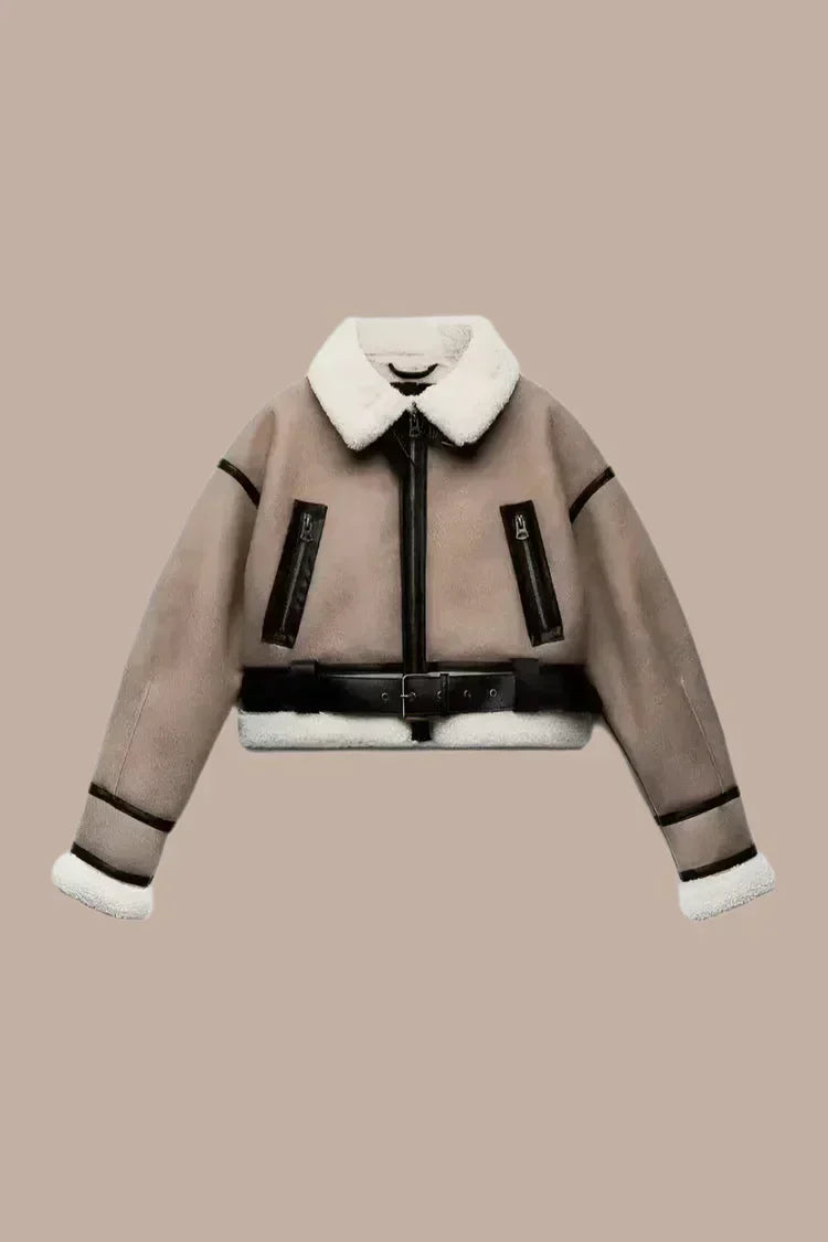 Chloé | Modische Jacke Khaki | FormaLuxe