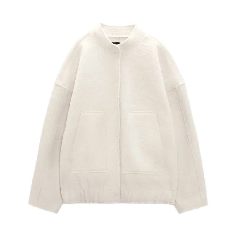 Stievie - Oversized Bomberjack met Streetstyle Flair – Cosy Fall Vibes | FormaLuxe
