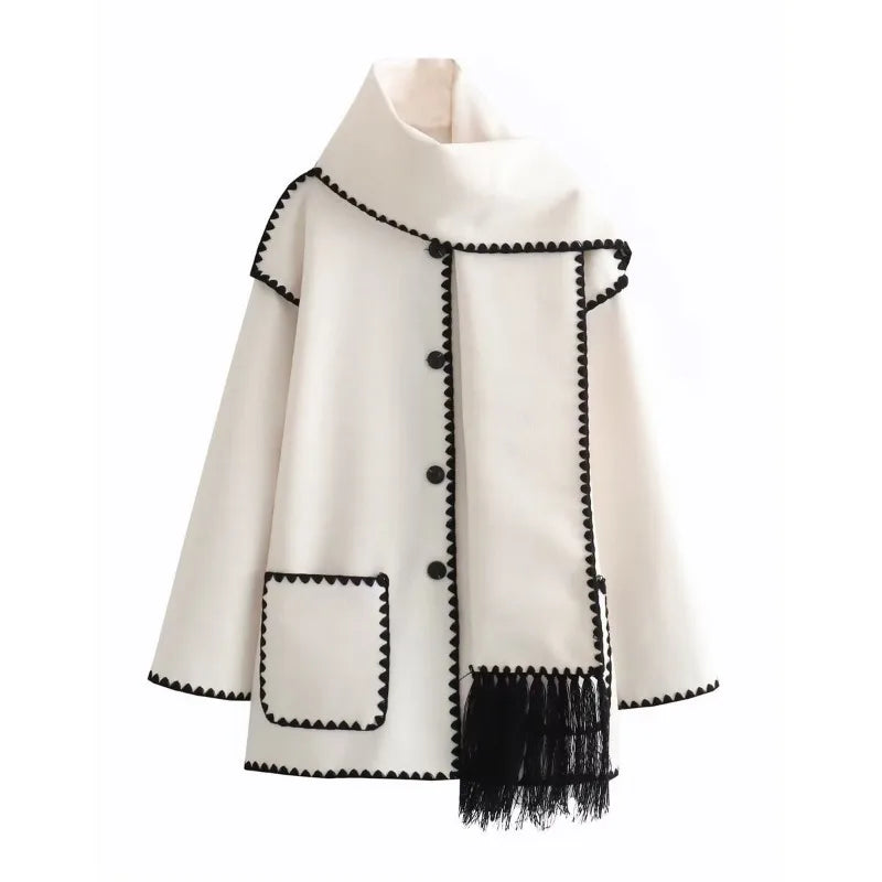 Victoria - Stijlvolle & Warme Sjaaljas – Cosy Fall Vibes | FormaLuxe