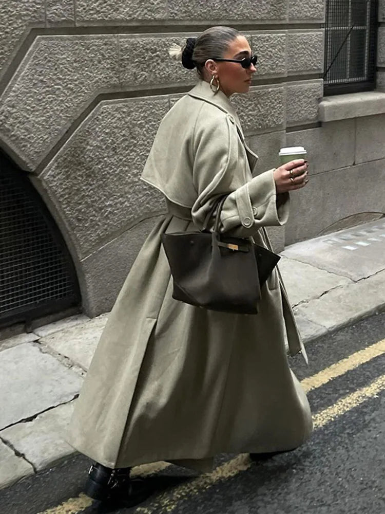 Anita - Tijdloze Oversized Trenchcoat | FormaLuxe