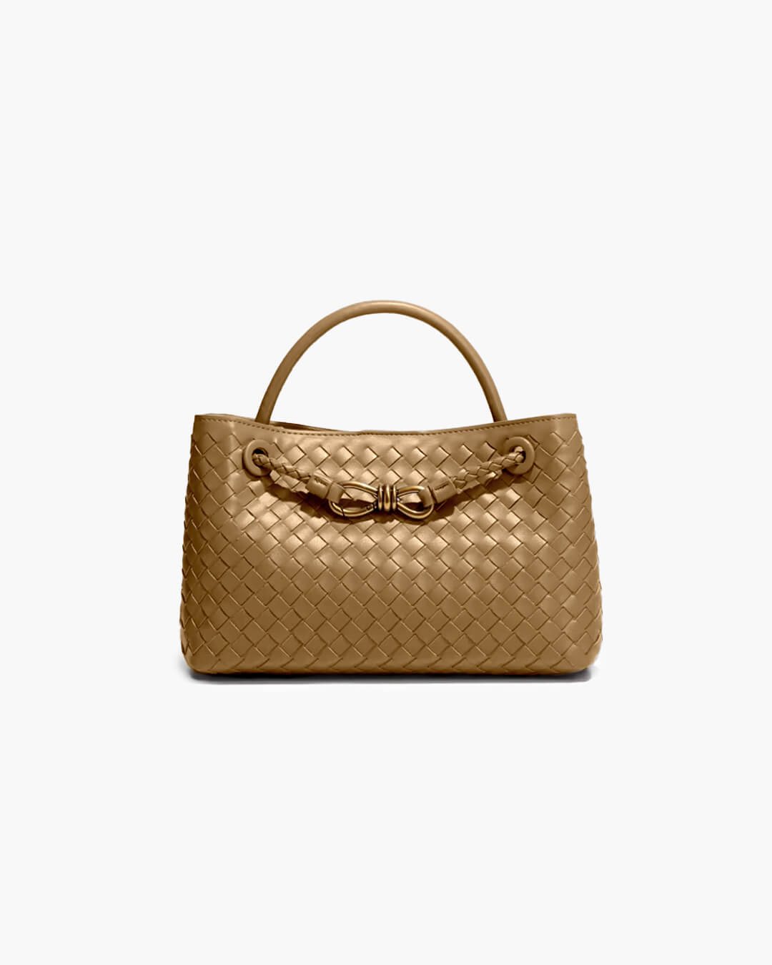 Wells | Tote Woven Shoulder Bag Black | FormaLuxe