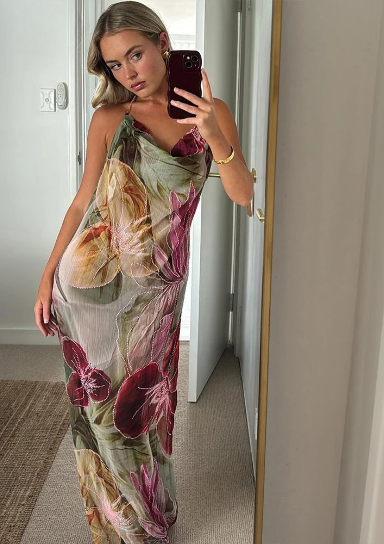 Londyn | Atemberaubendes Sommerkleid Multicolour | FormaLuxe