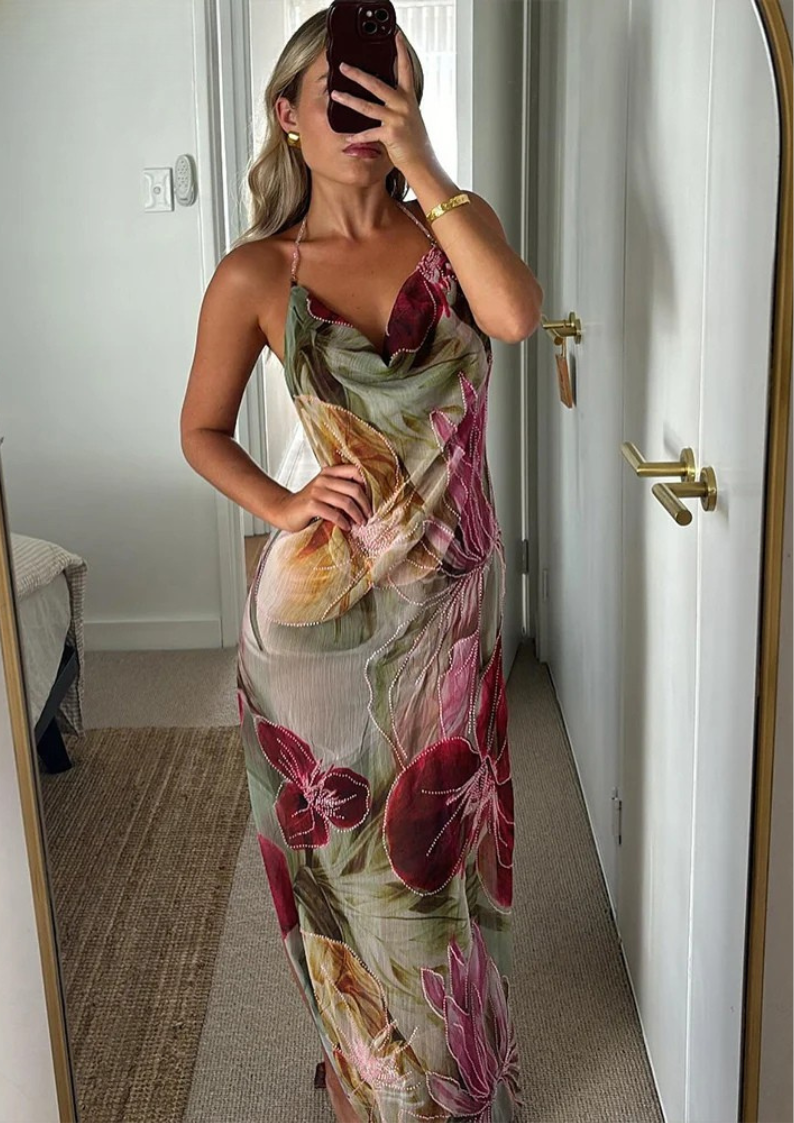 Londyn | Atemberaubendes Sommerkleid Multicolour | FormaLuxe