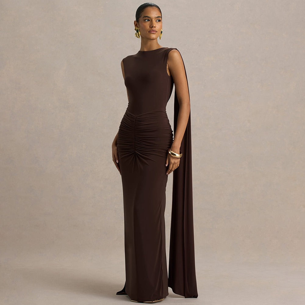 Aurore Maxi Dress Yellow | FormaLuxe