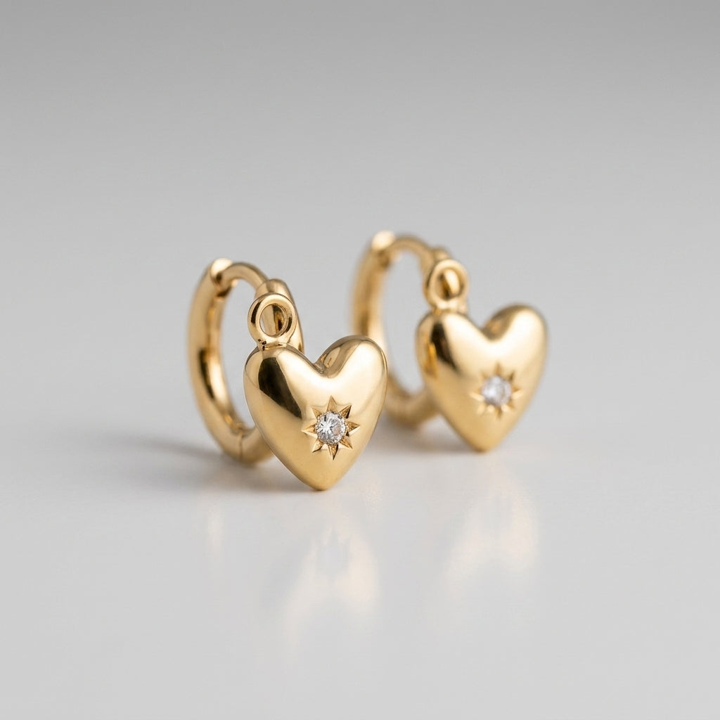 Kouri Huggie Hoop Earrings