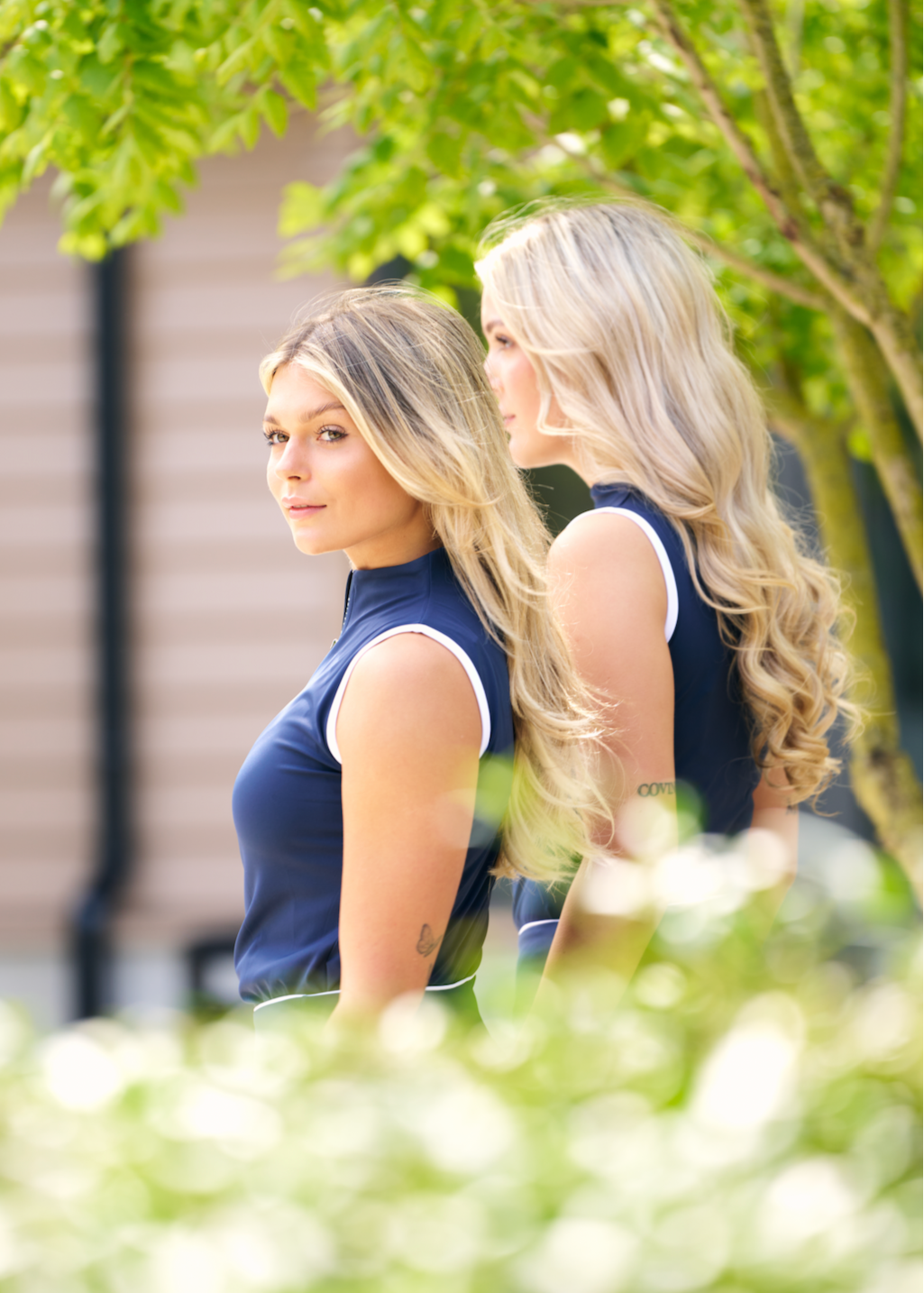 Navy Sleeveless | FormaLuxe