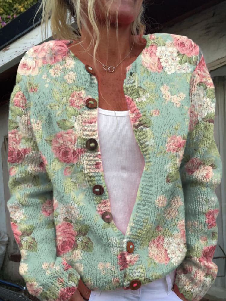 Mireille - Elizabeth Gemütlicher Cardigan Blau | FormaLuxe