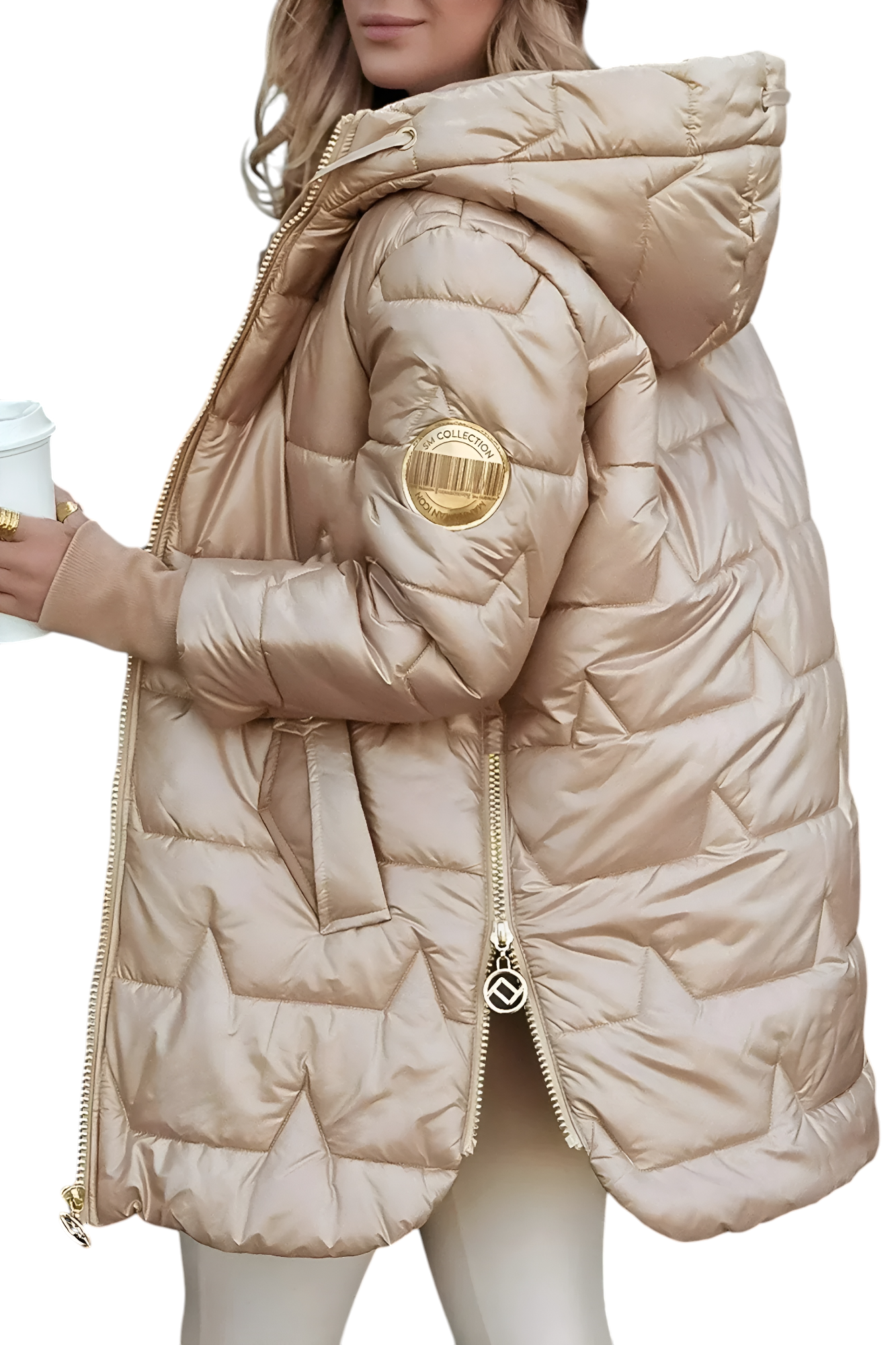 Moni | Winterjacke Beige | FormaLuxe