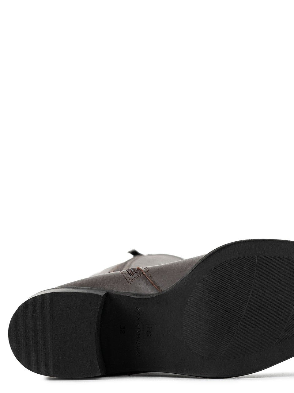 Bristol | Bottes d'équitation classiques marron en similicuir Brun | FormaLuxe