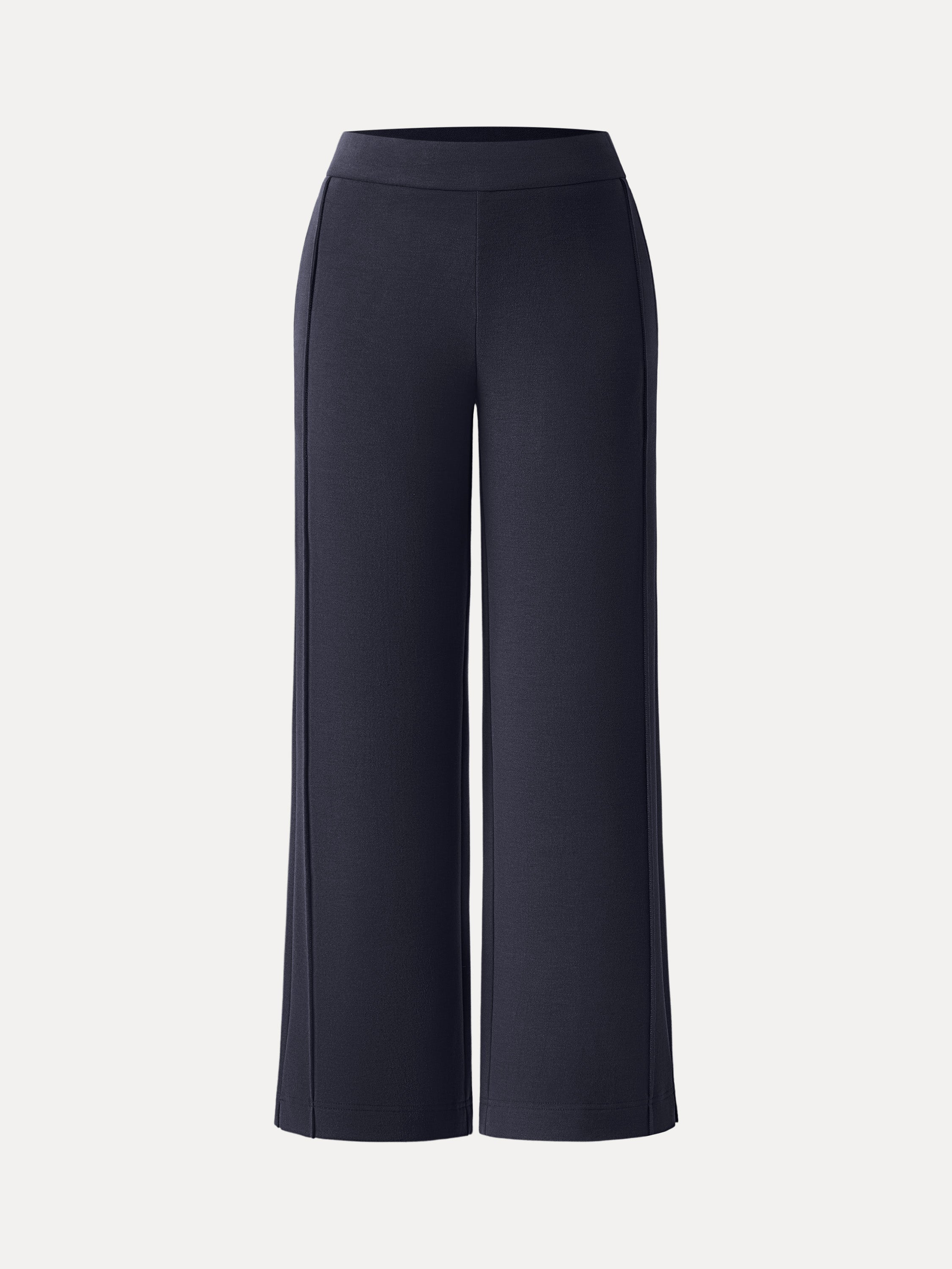 Cozy Warm High Rise Straight Leg Pull-On Pants Heather Morganite – Women > Bottoms > Pants | FormaLuxe
