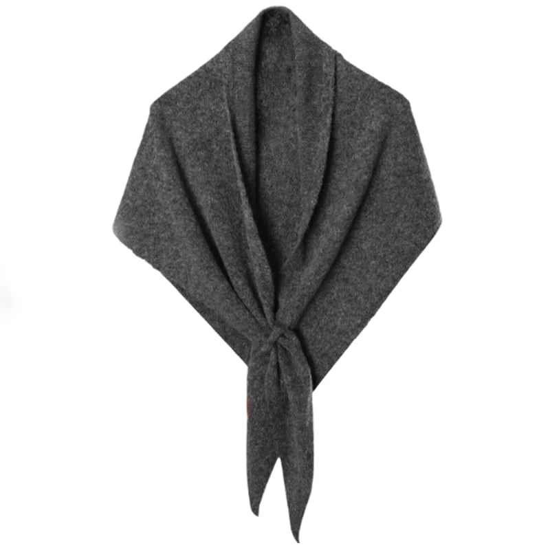 Unifarbener Premium-Damenschal Schwarz | FormaLuxe