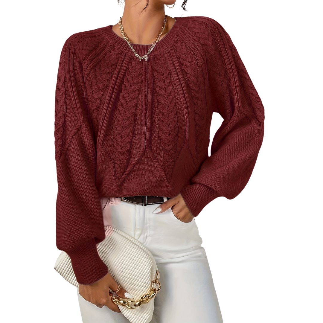 Zinnia | Sweater Blue | FormaLuxe