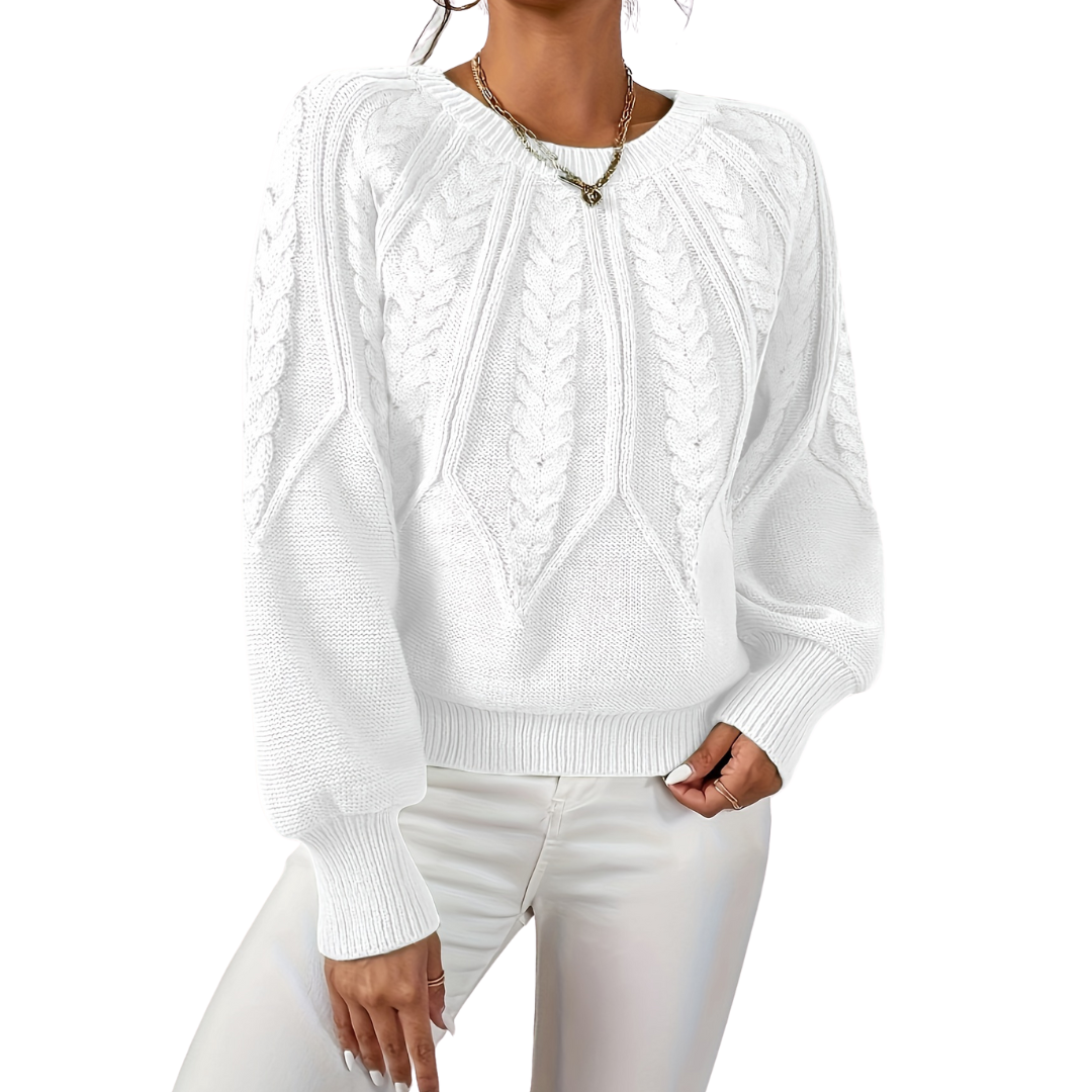 Zinnia | Sweater Blue | FormaLuxe