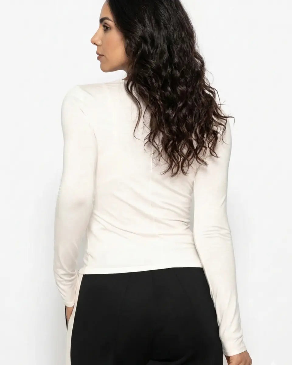 velora - Long-sleeved shirt – clothing > long-sleeved shirts | FormaLuxe