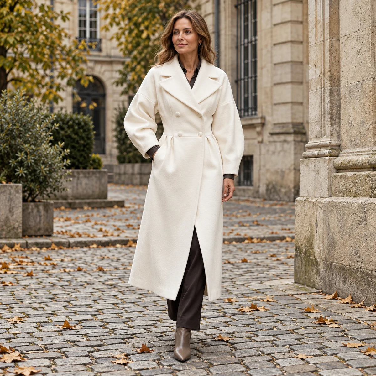 Isobel - Timeless Elegant Long Coat