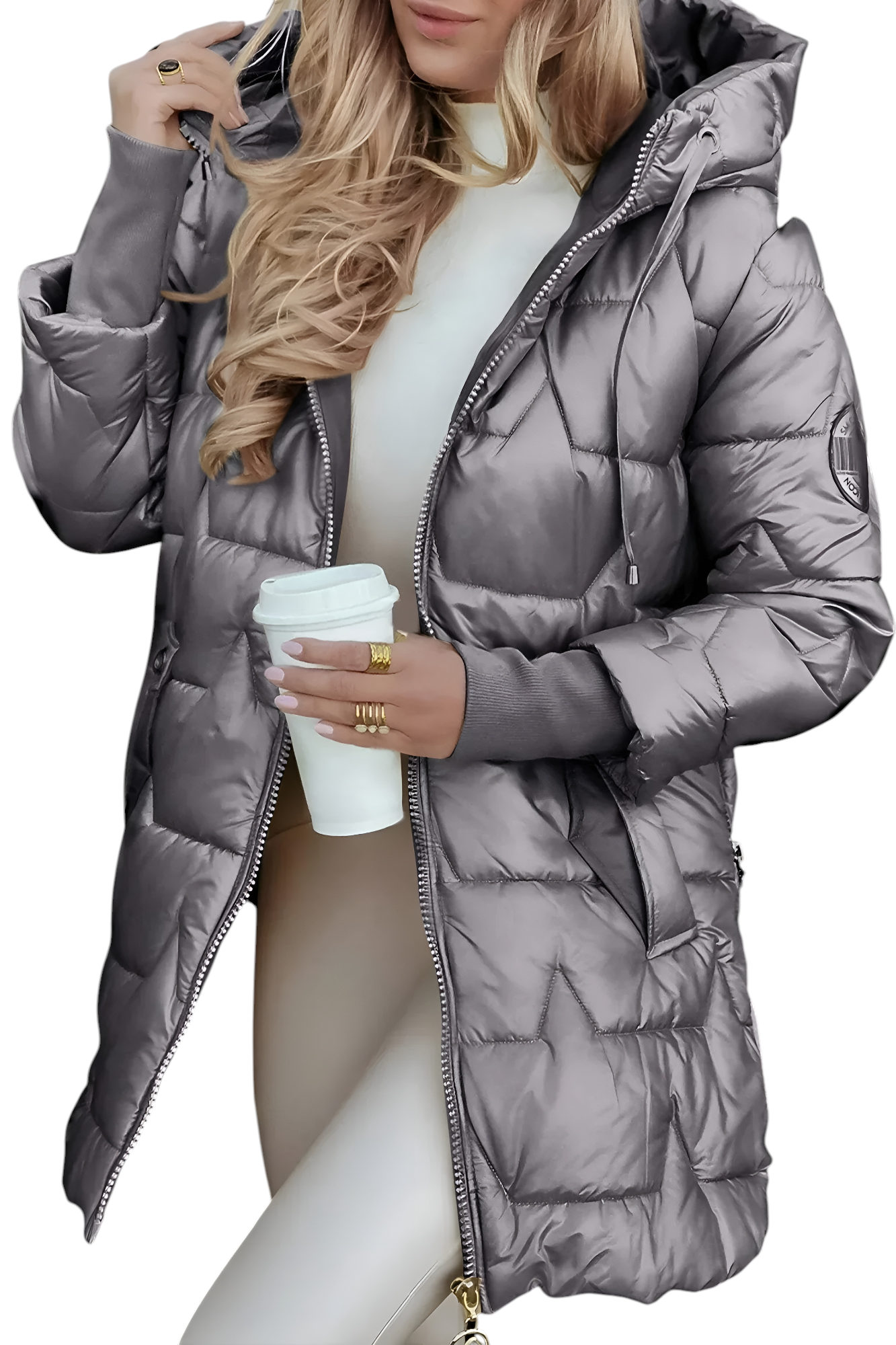 Moni | Winterjacke Beige | FormaLuxe