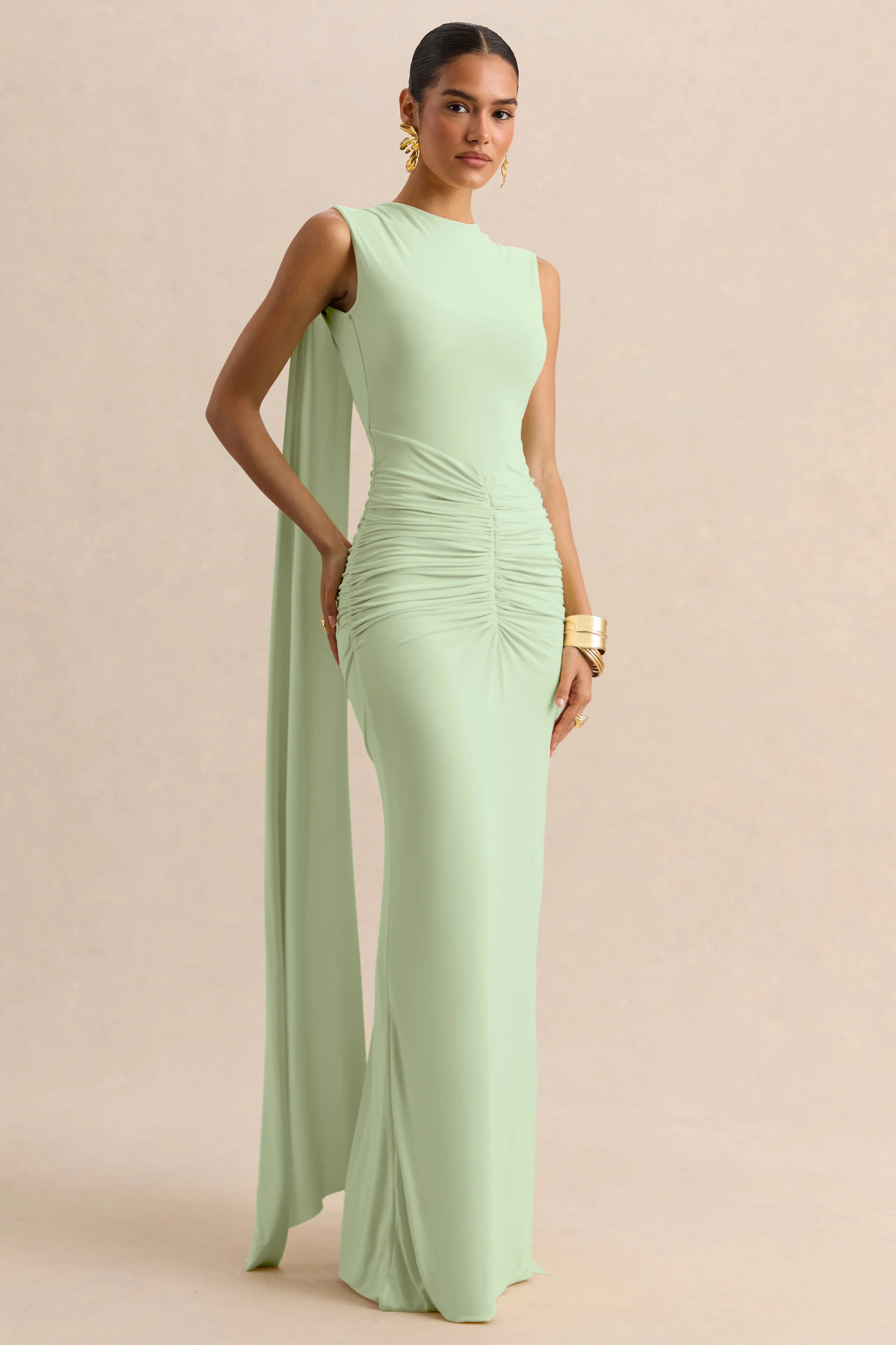 Aurore Maxi Dress Yellow | FormaLuxe