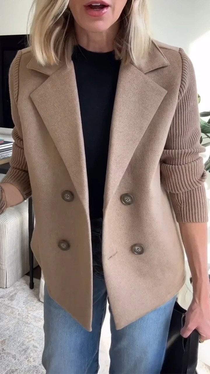 Amavira | Stylischer Winter-Trench Pink – Coat | FormaLuxe