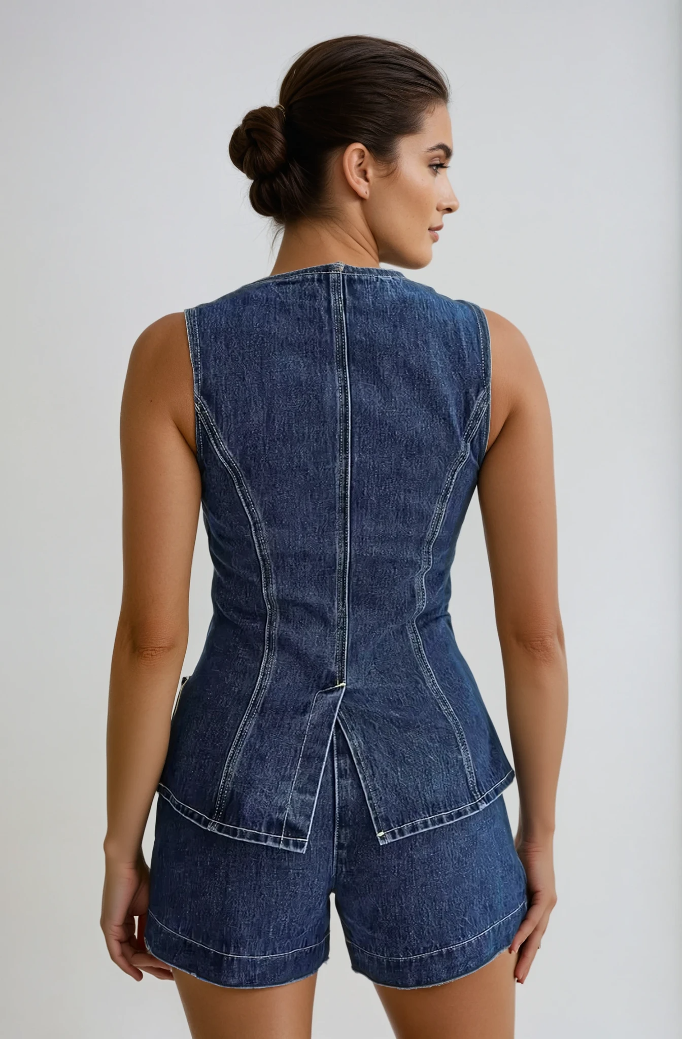 Eden | Jeans-Set Denim Blue | FormaLuxe