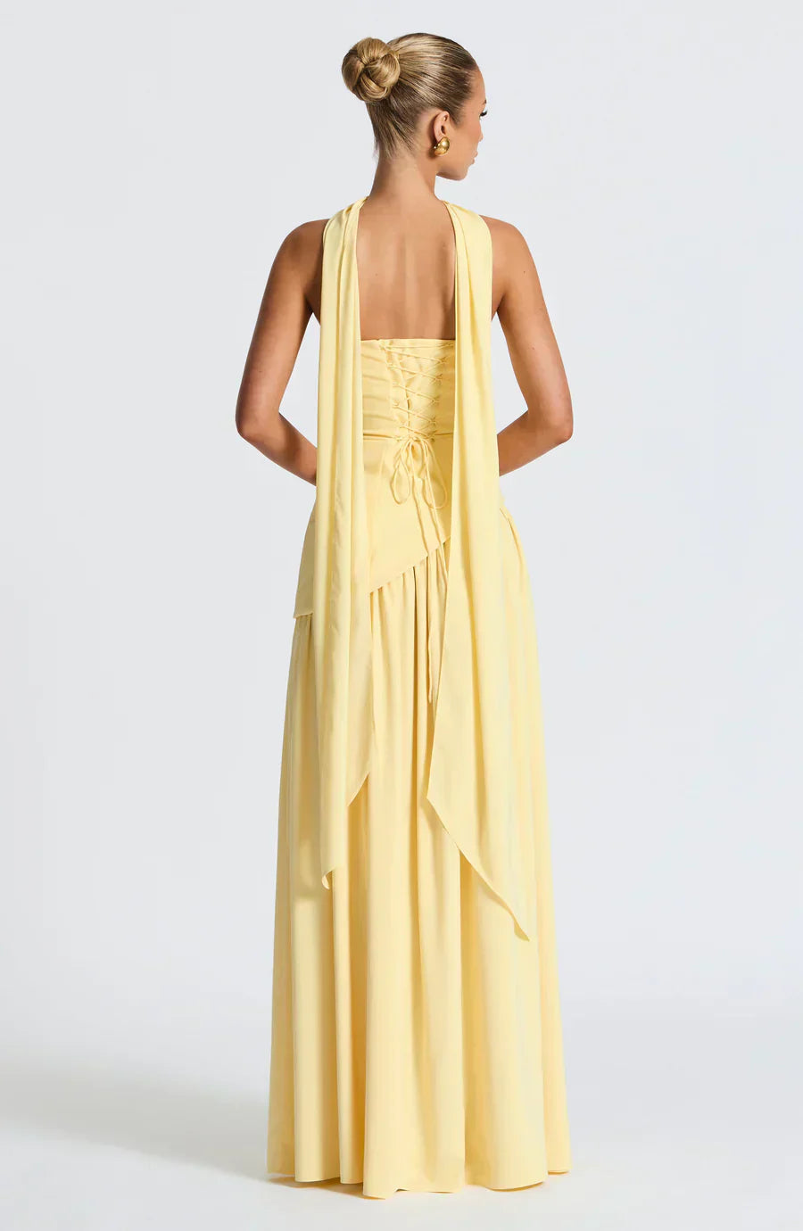 Deau Maxikleid Gelb – Dress | FormaLuxe