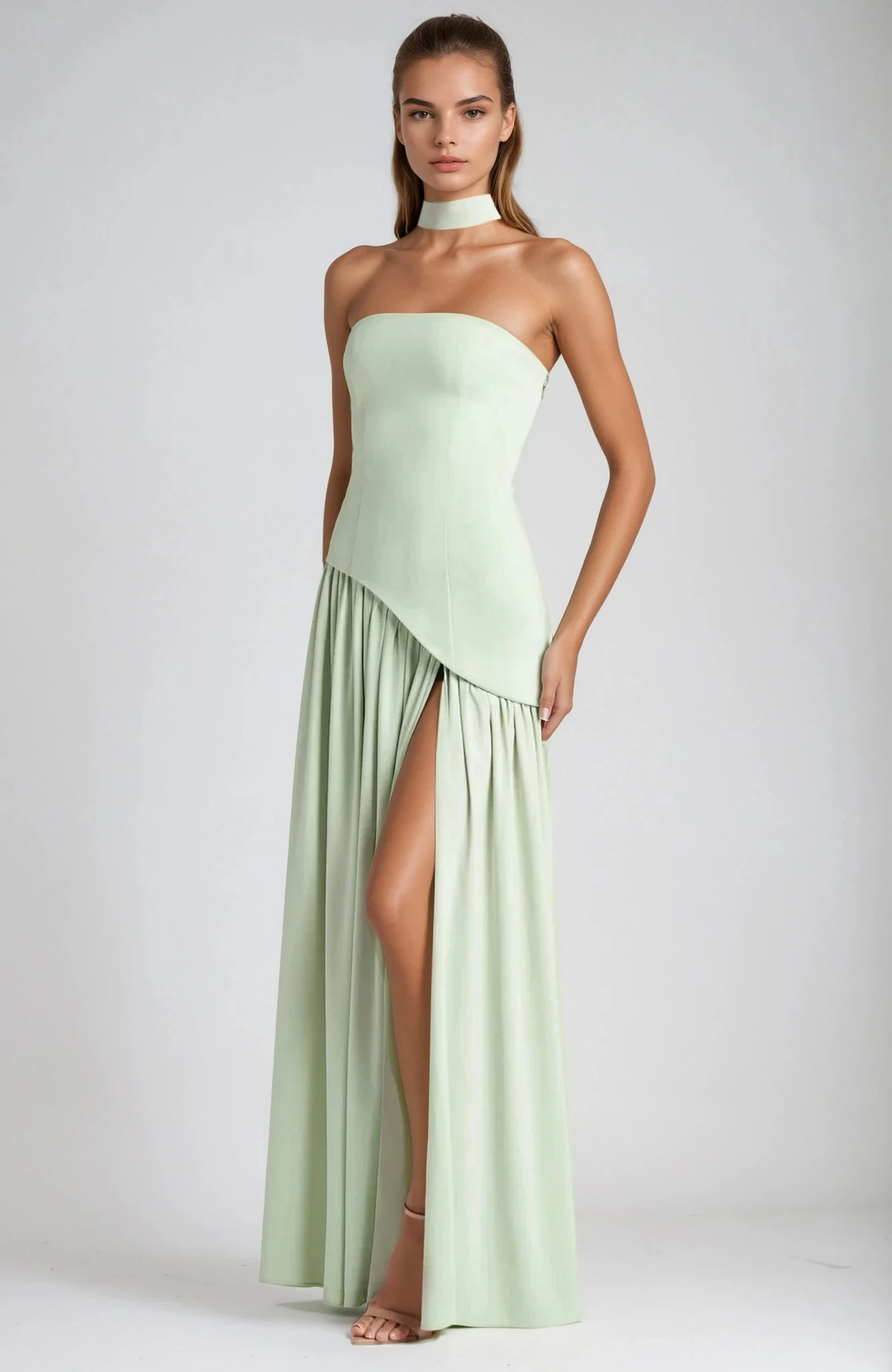 Deau Maxikleid Gelb – Dress | FormaLuxe