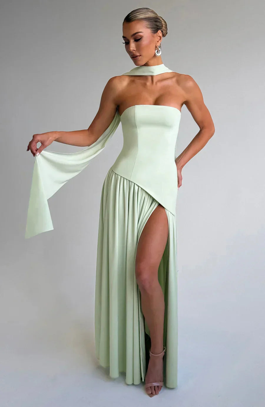 Deau Maxikleid Gelb – Dress | FormaLuxe