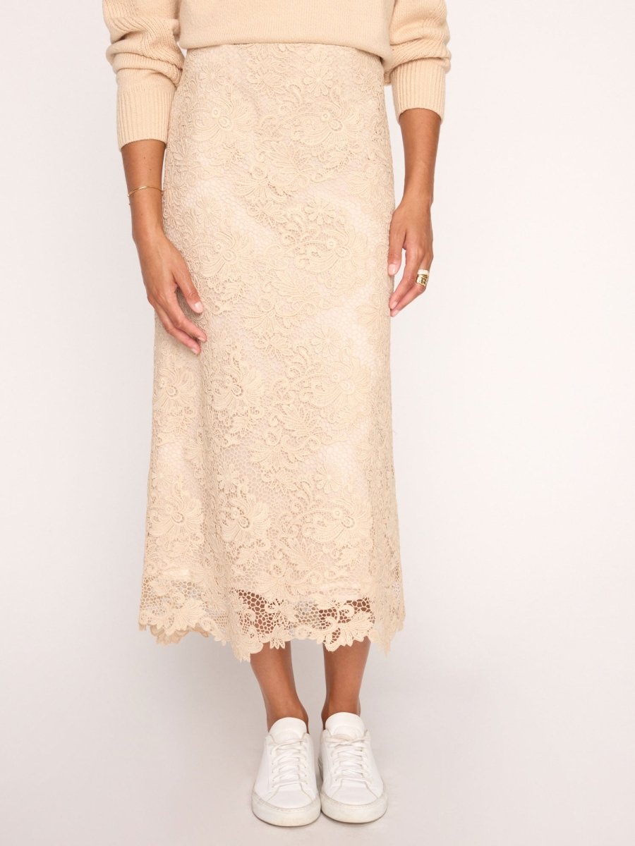 The Mara Lace Skirt – Bottoms | FormaLuxe