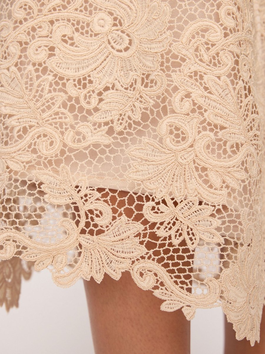 The Mara Lace Skirt – Bottoms | FormaLuxe