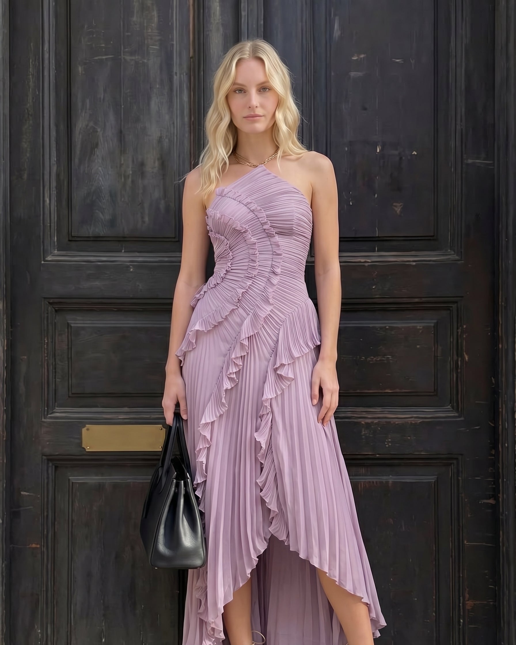 Eva Volant-Kleid