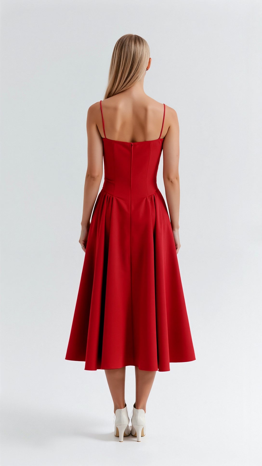 Odette | Corset Midi Dress Green – Midi Dresses | FormaLuxe