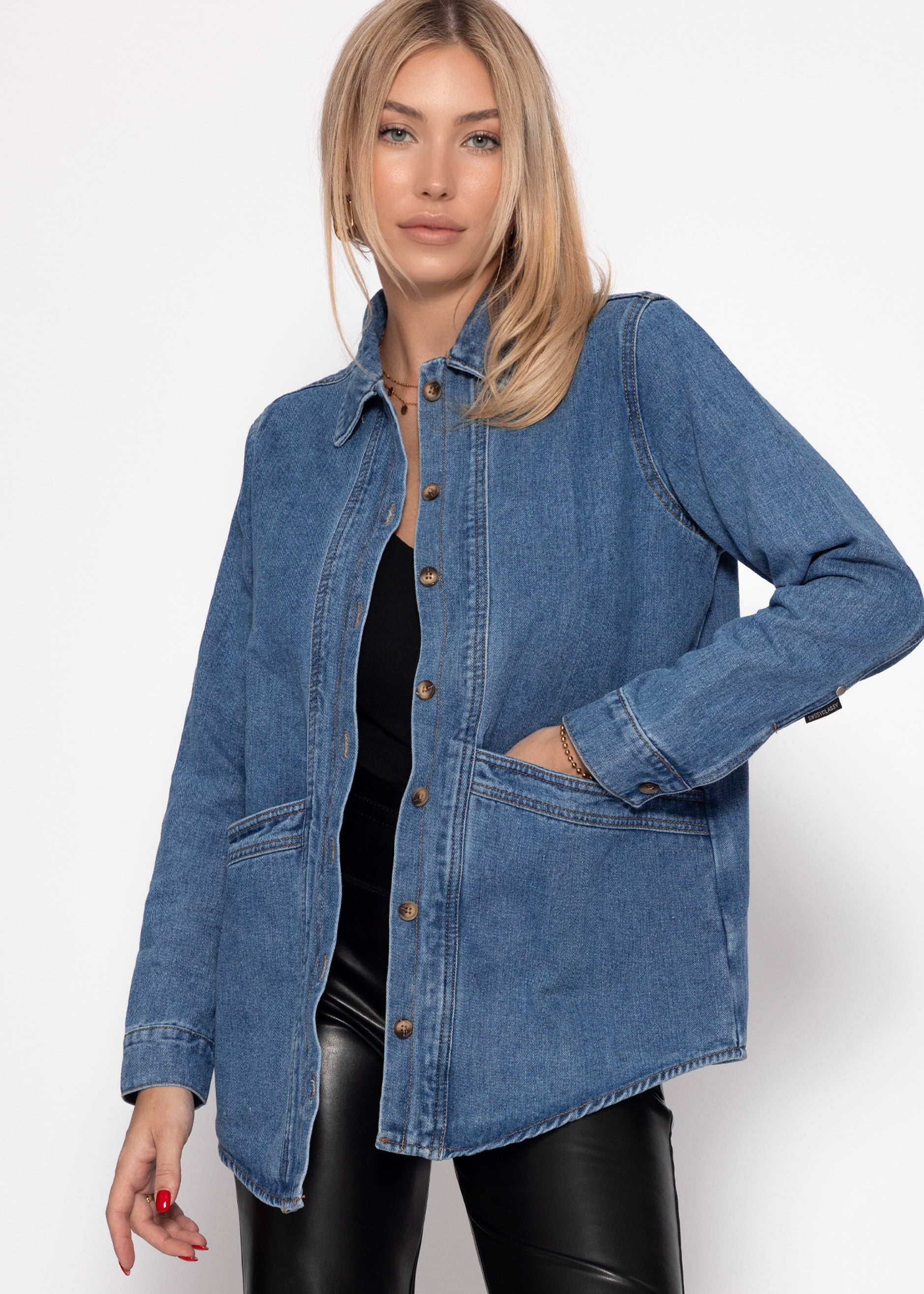 Jeansjacke - blau – Bekleidung > Jacken | FormaLuxe