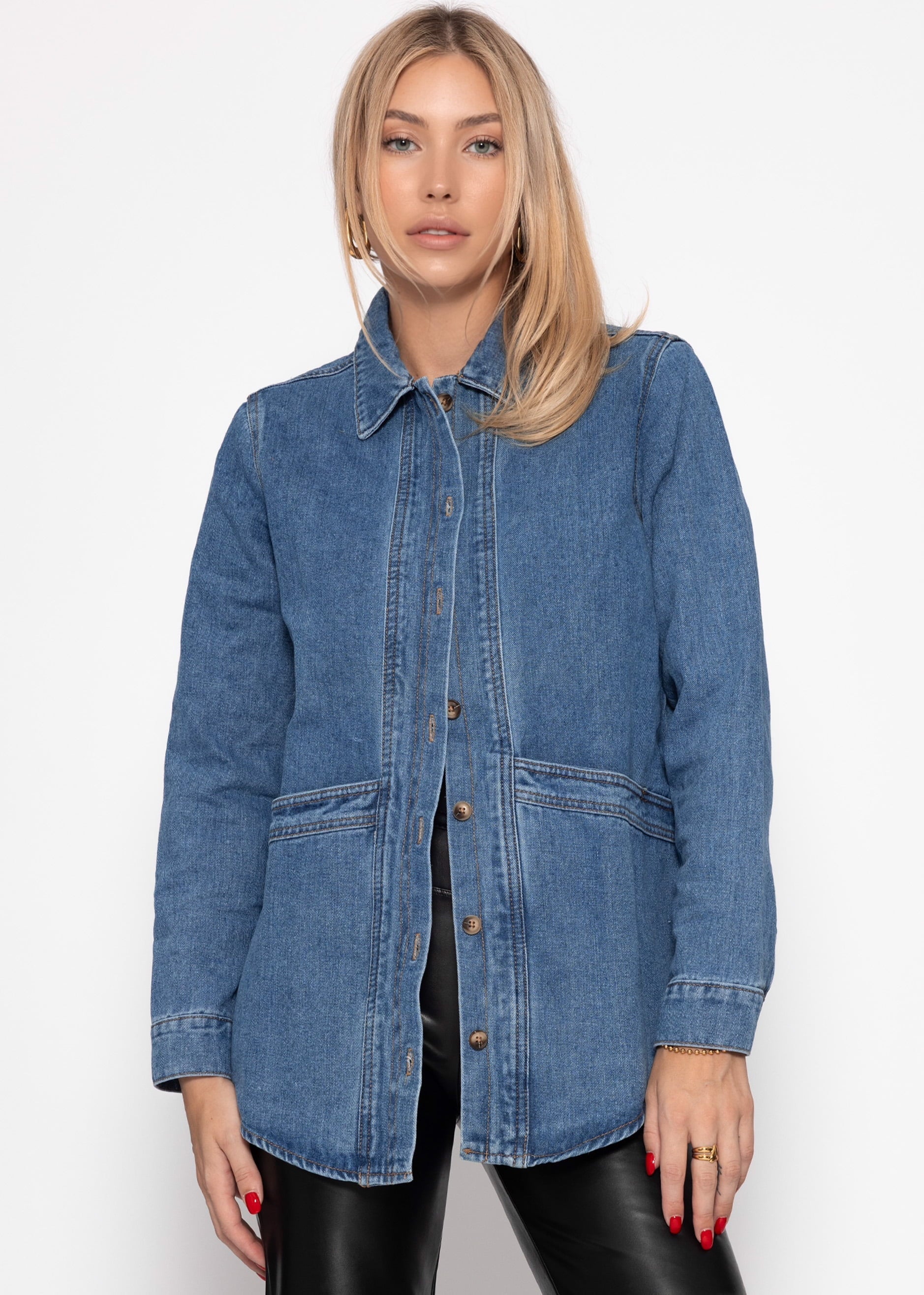 Jeansjacke - blau – Bekleidung > Jacken | FormaLuxe