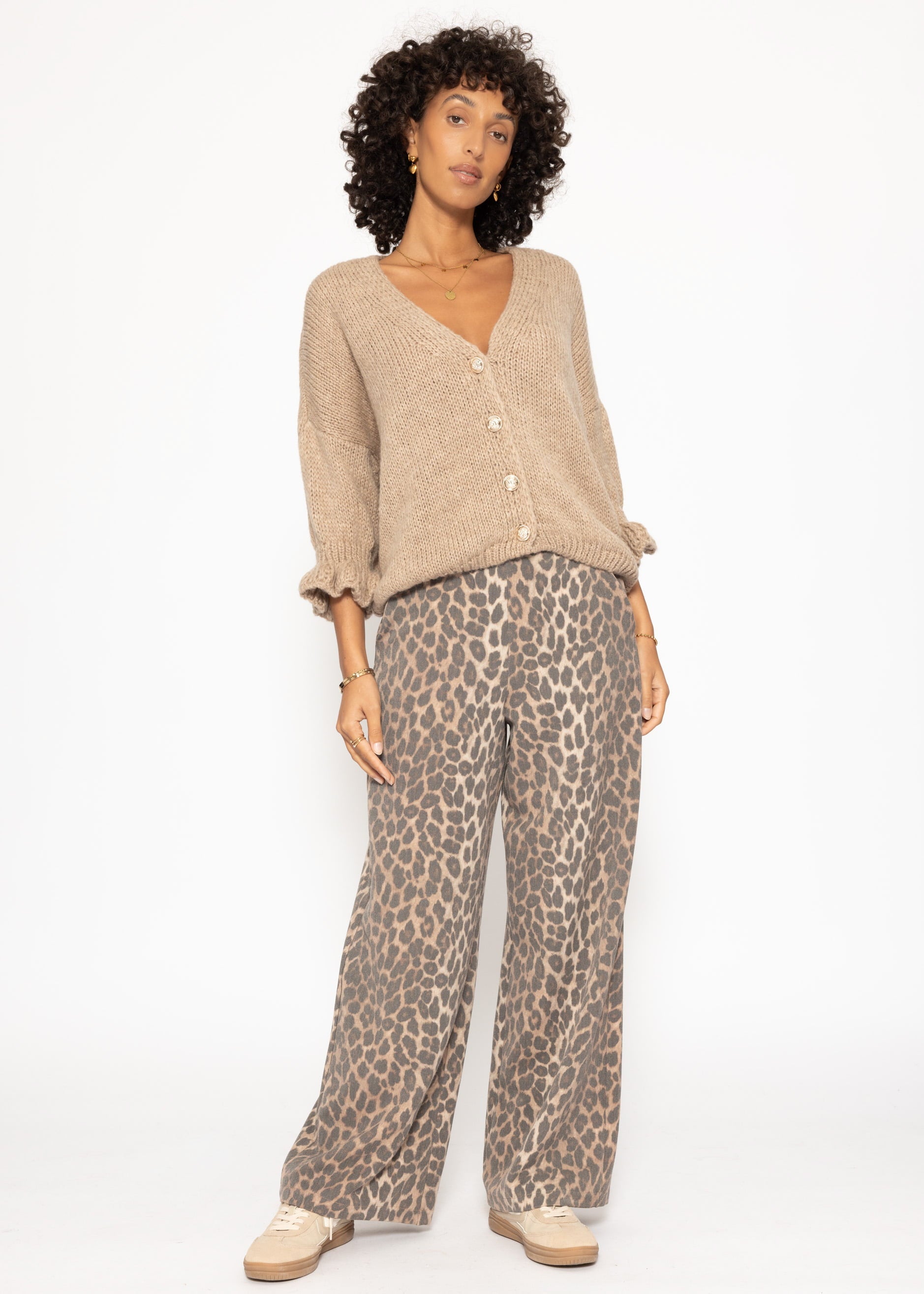 Leo Stoffhose - braun – Bekleidung > Casual Hosen | FormaLuxe